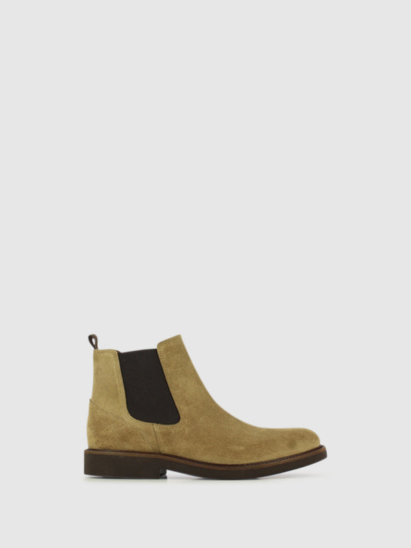 Botins Chelsea em Taupe